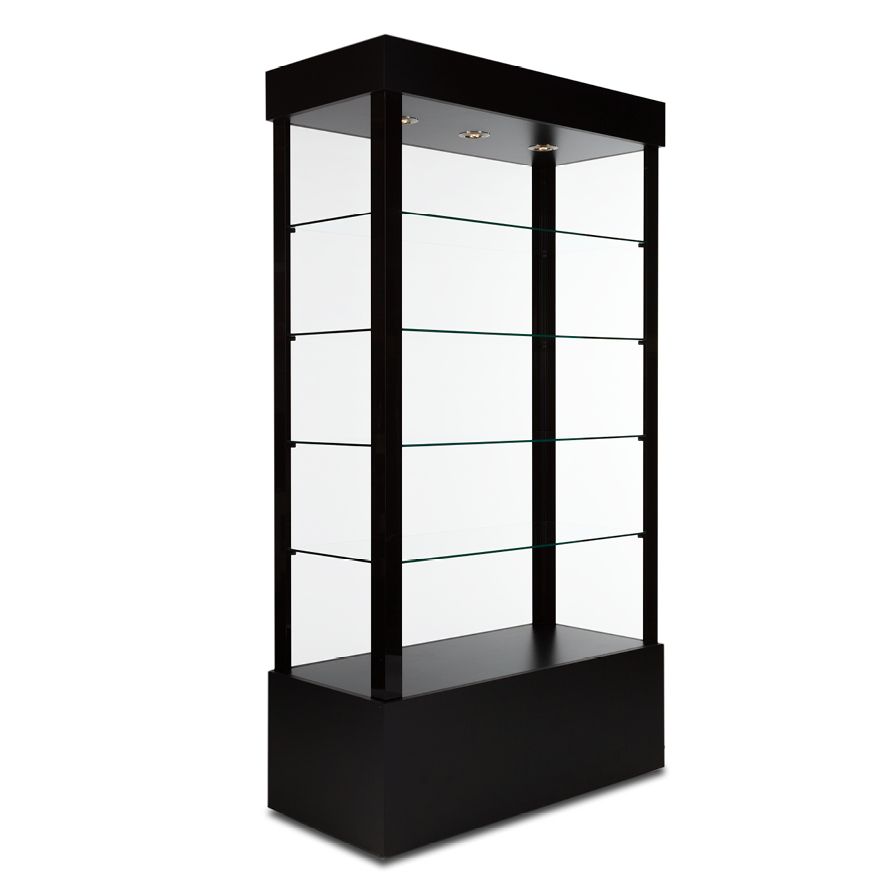 Tower showcase for display products.