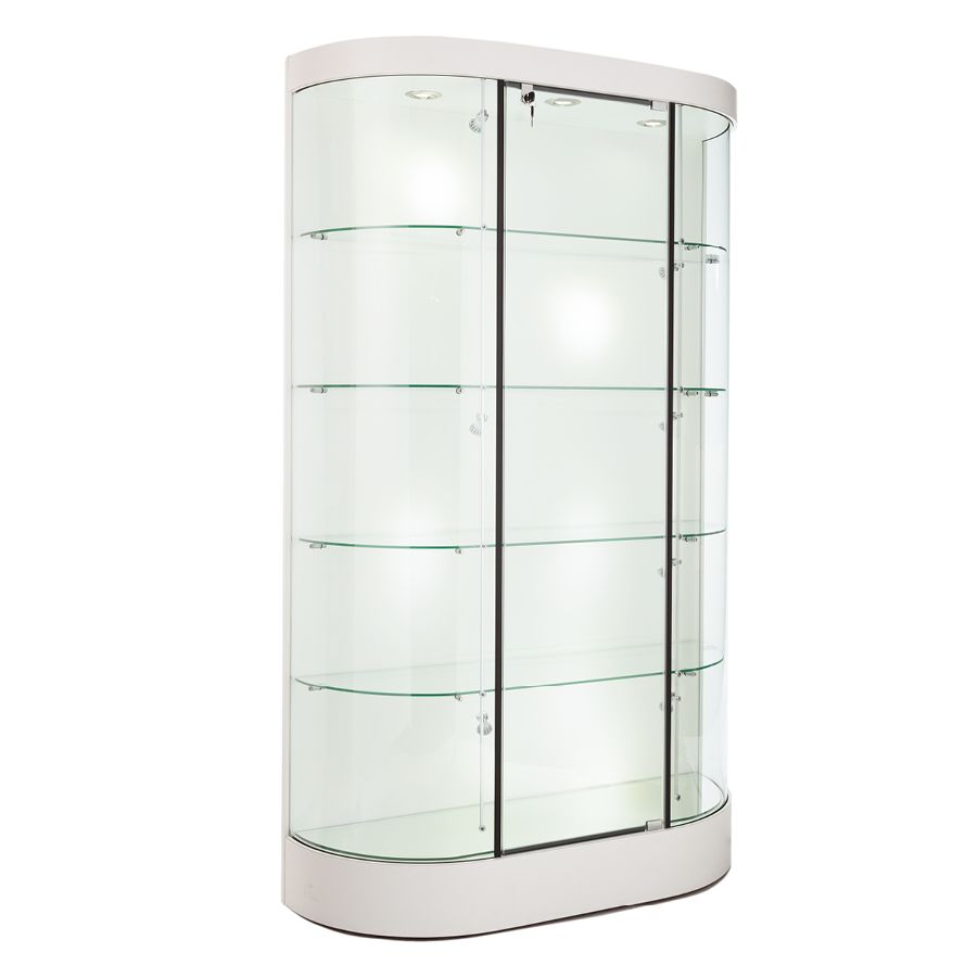 Tower showcase for display products.