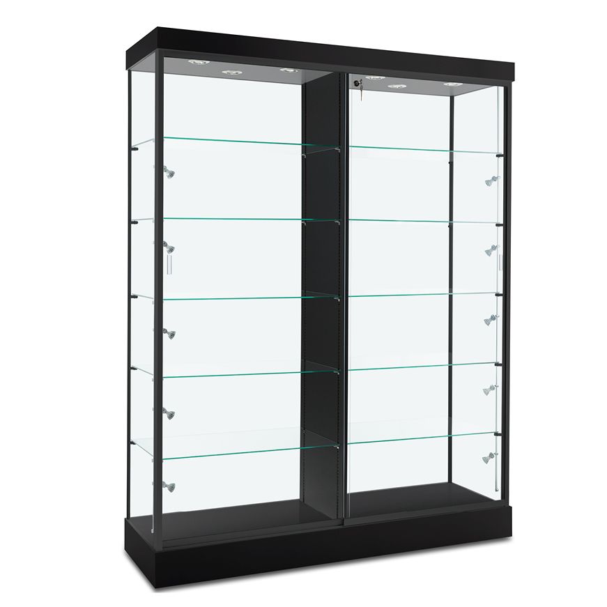 Tower showcase for display products.