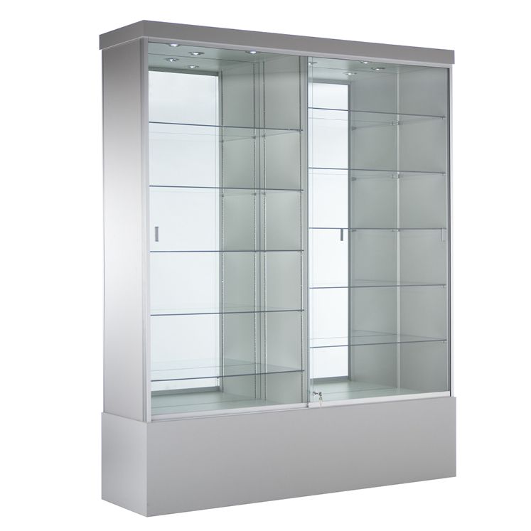 Tower showcase for display products.