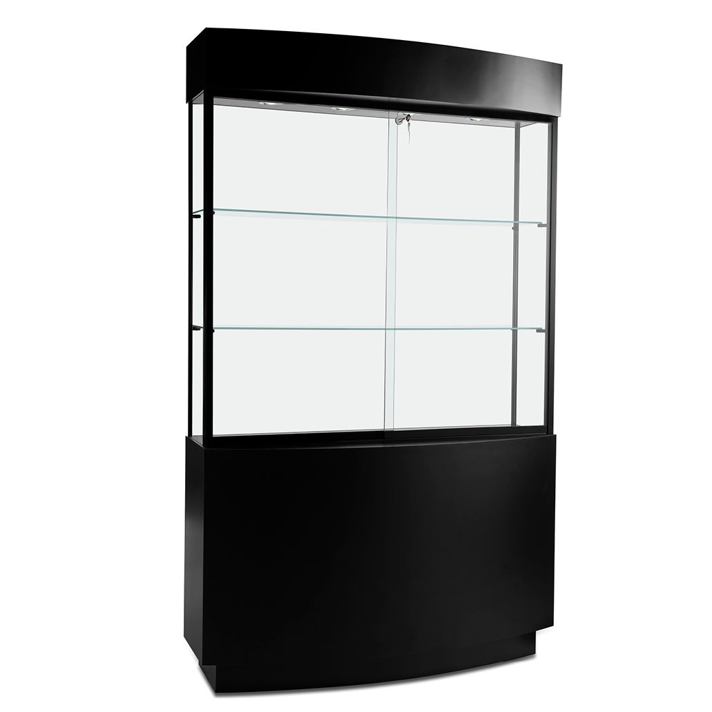 Tower showcase for display products.