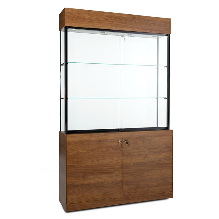 Tower showcase for display products.