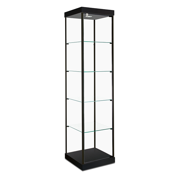 Tower showcase for display products.