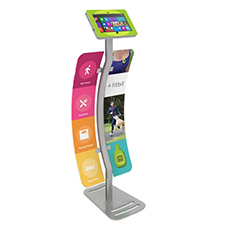 Classic custom tablet stand and kiosks.