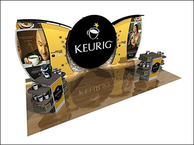 EcoSmart custom modular trade show display Eco