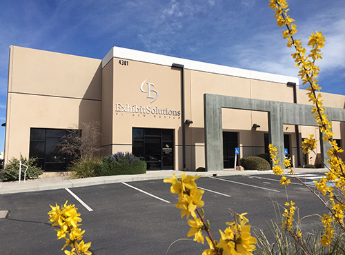 Exhibit Solutions of New Mexico building front.