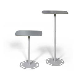 Expolinc Portable Table in two heights.