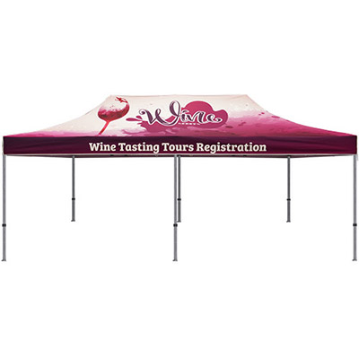 Outdoor tent canopy 20ft for events.